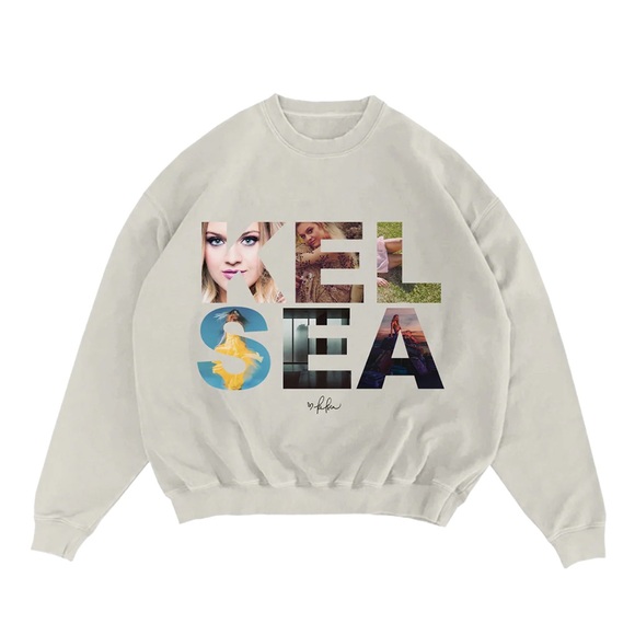 Kelsea Ballerini Tops - ❌SOLD❌ Kelsea Ballerini Album Cover Crewneck Sweatshirt, SZ XXL NWOT